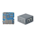 Одноплатный мини-компьютер NanoPi R2S Plus в корпусе
