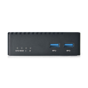 Одноплатный мини-компьютер NanoPi R5S-LTS 4Гб RAM/64Гб eMMC в металлическом корпусе