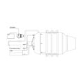 Микротурбореактивный двигатель PTE-1200A2