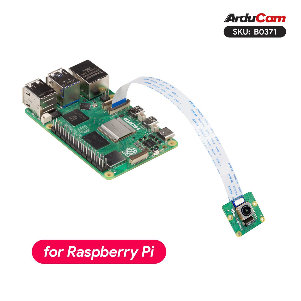 16МП камера Arducam IMX519 для любых Raspberry Pi с поддержкой автофокуса