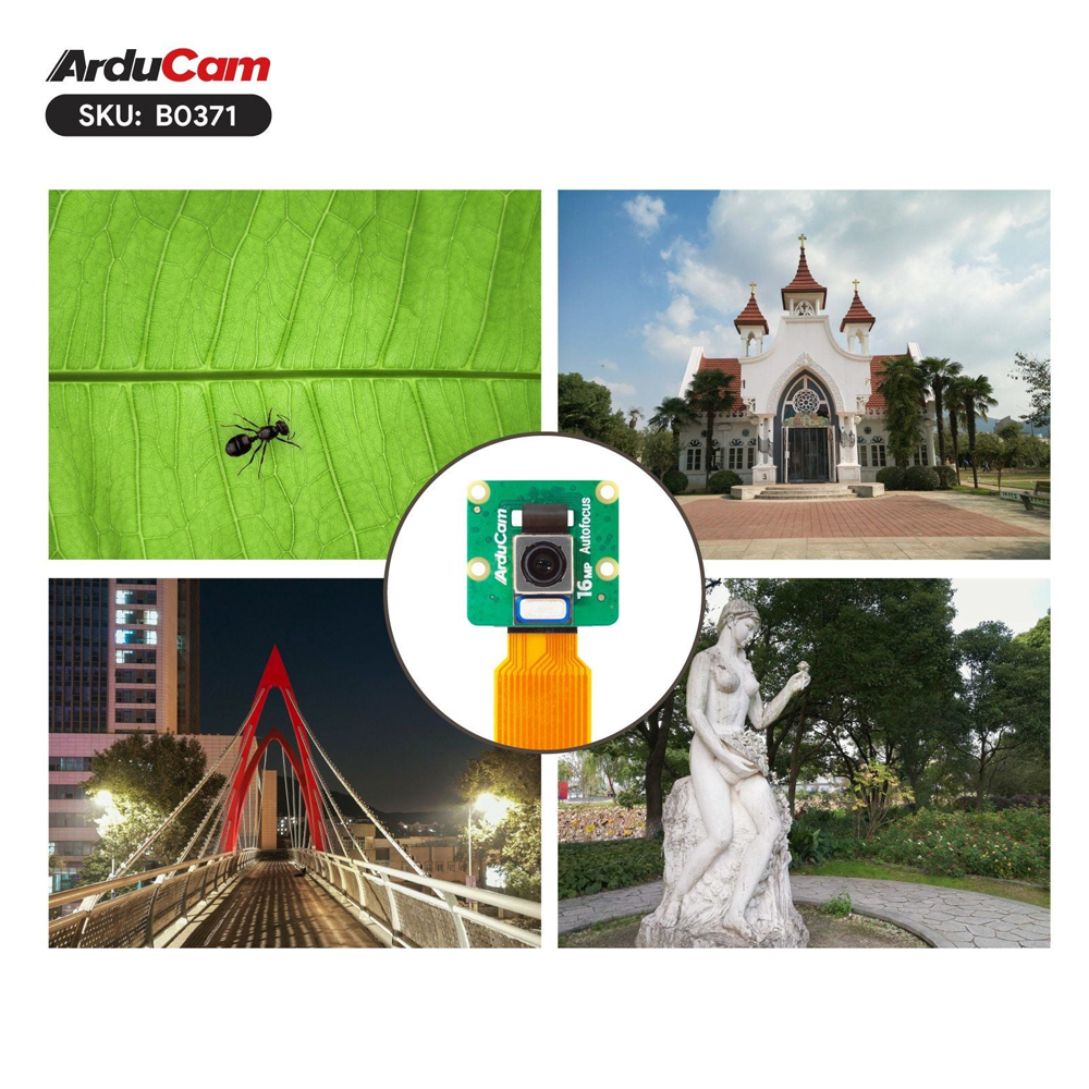 16МП камера Arducam IMX519 для любых Raspberry Pi с поддержкой автофокуса