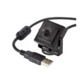 4K USB камера на сенсоре IMX219 в металлическом корпусе с двумя микрофонами для ПК, Raspberry Pi и Jetson Nano