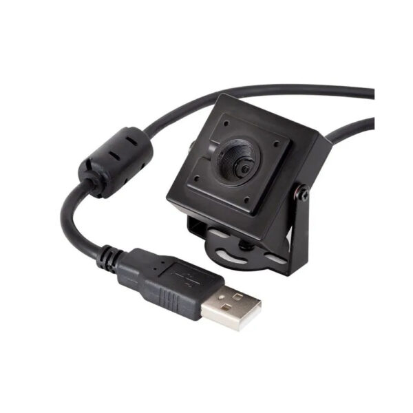 4K USB камера на сенсоре IMX219 в металлическом корпусе с двумя микрофонами для ПК, Raspberry Pi и Jetson Nano
