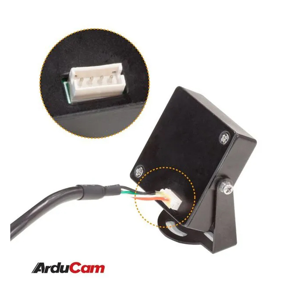 4K USB камера на сенсоре IMX219 в металлическом корпусе с двумя микрофонами для ПК, Raspberry Pi и Jetson Nano