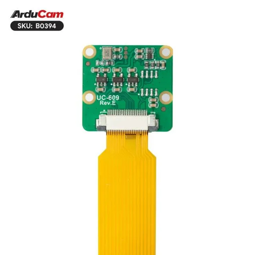 8МП камера Arducam IMX219 105° M12 Raspberry Pi 5, 4B, Pi 3/3B+, Pi Zero 2W