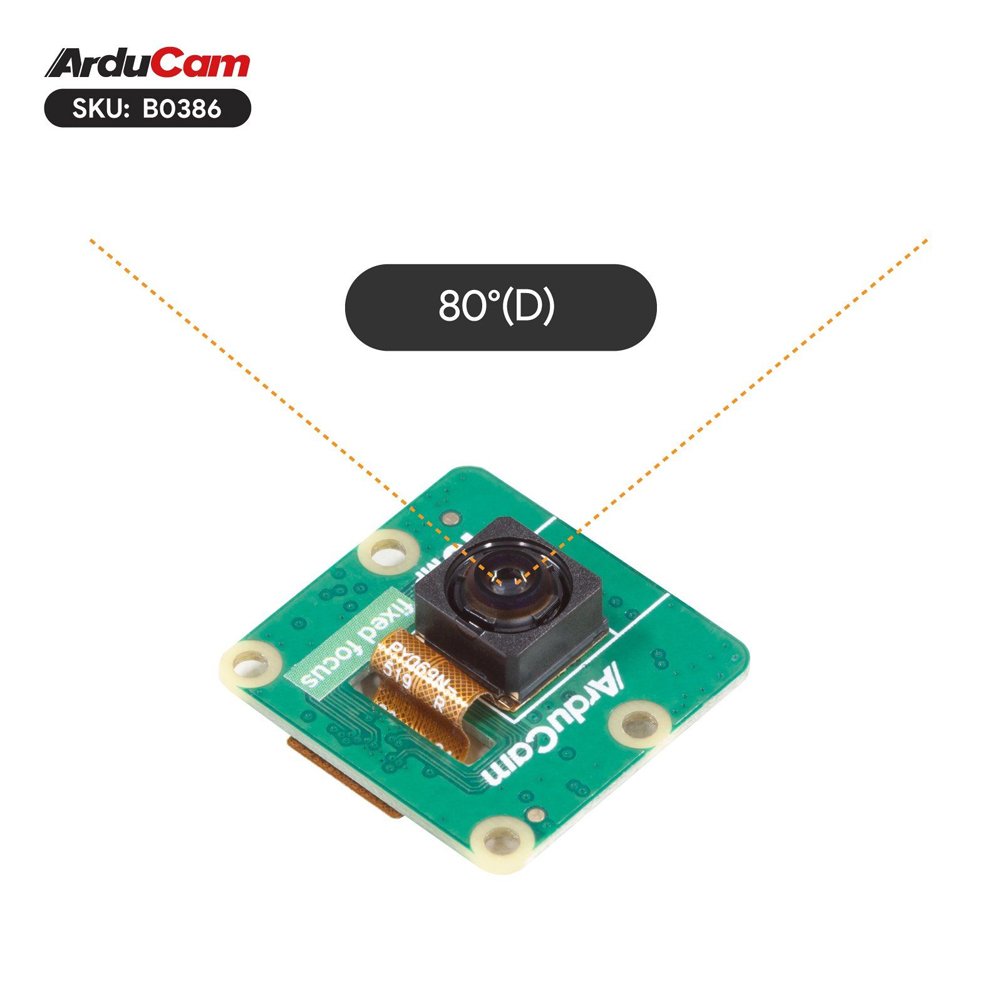 16МП камера Arducam 16MP IMX519 (NOIR) для всех моделей Raspberry Pi