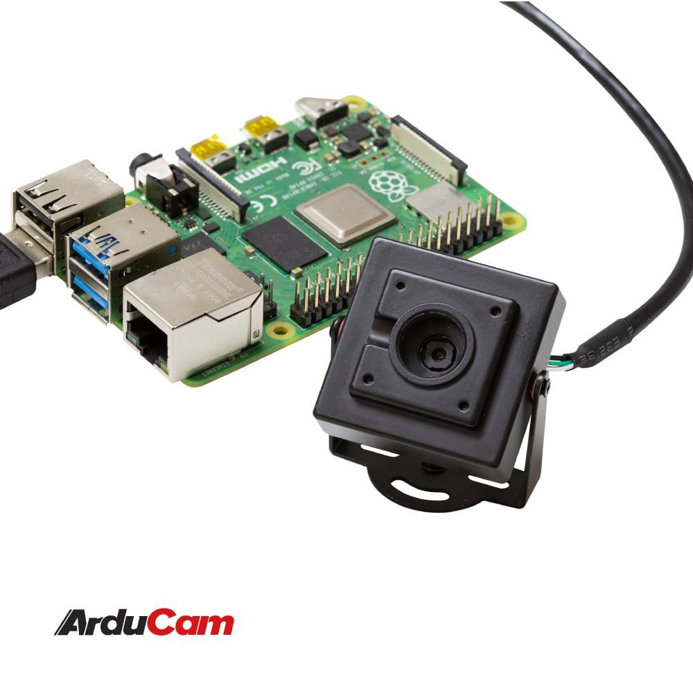 FullHD Камера Arducam 8MP (IMX179) с автофокусом и USB в металлическом корпусе