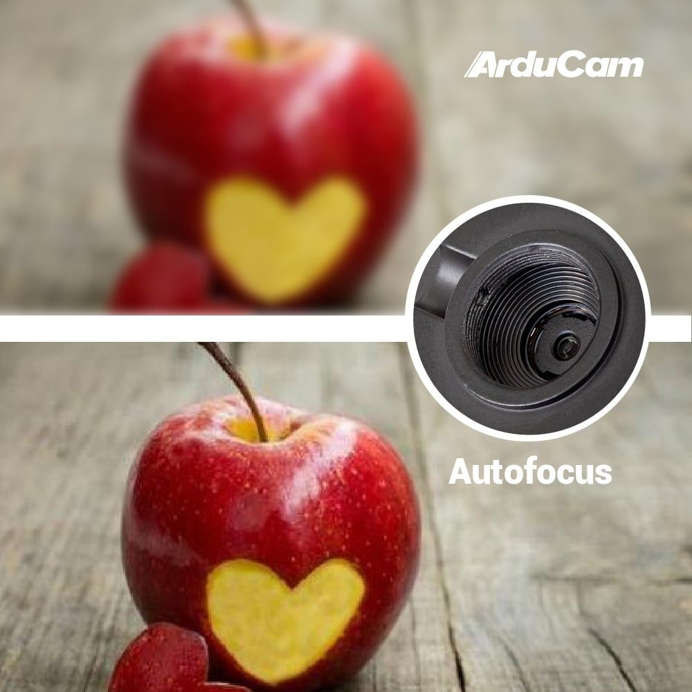 FullHD Камера Arducam 8MP (IMX179) с автофокусом и USB в металлическом корпусе