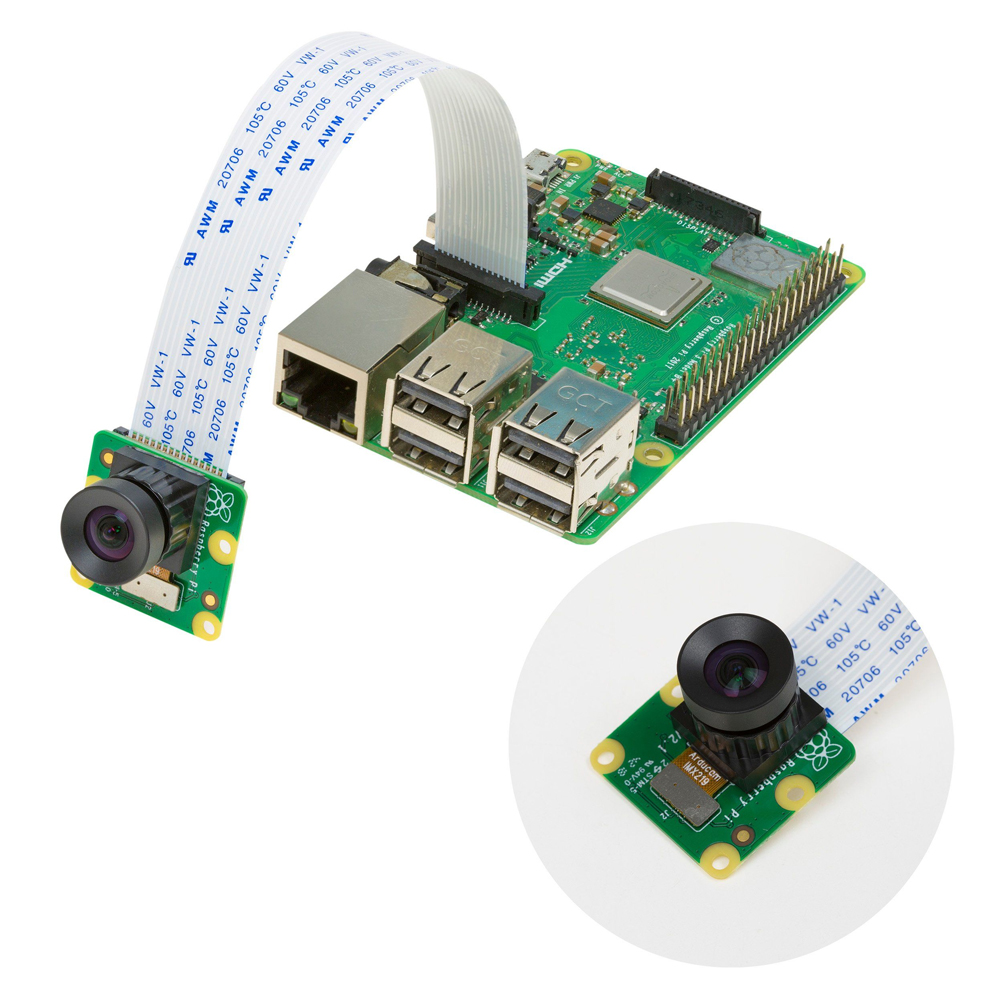 Камера Arducam 8MP M12 для замены камеры на модуле Raspberry Pi Camera V2 или Nvidia Jetson Nano (IMX219, M12, 70°)