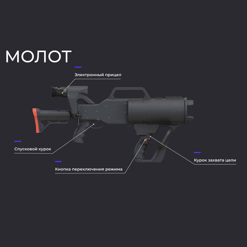 Дрон перехватчик "Молот"